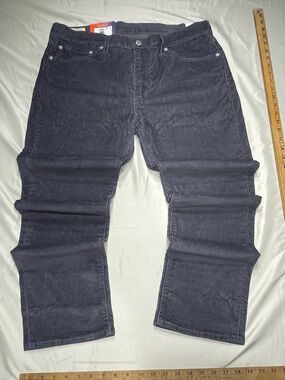 Levi’s Made & Crafted – (Big E) Dark Navy Corduroy Pants (5 Pocket, 36x30)